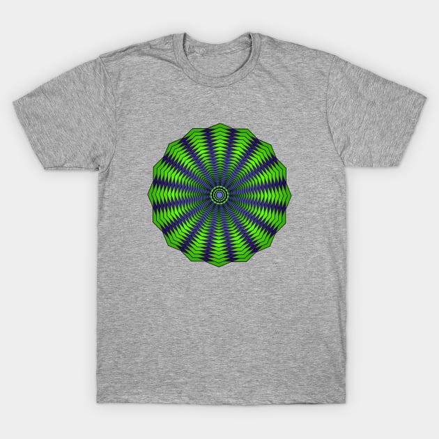 HexaDecGreen T-Shirt by The Knotty Works